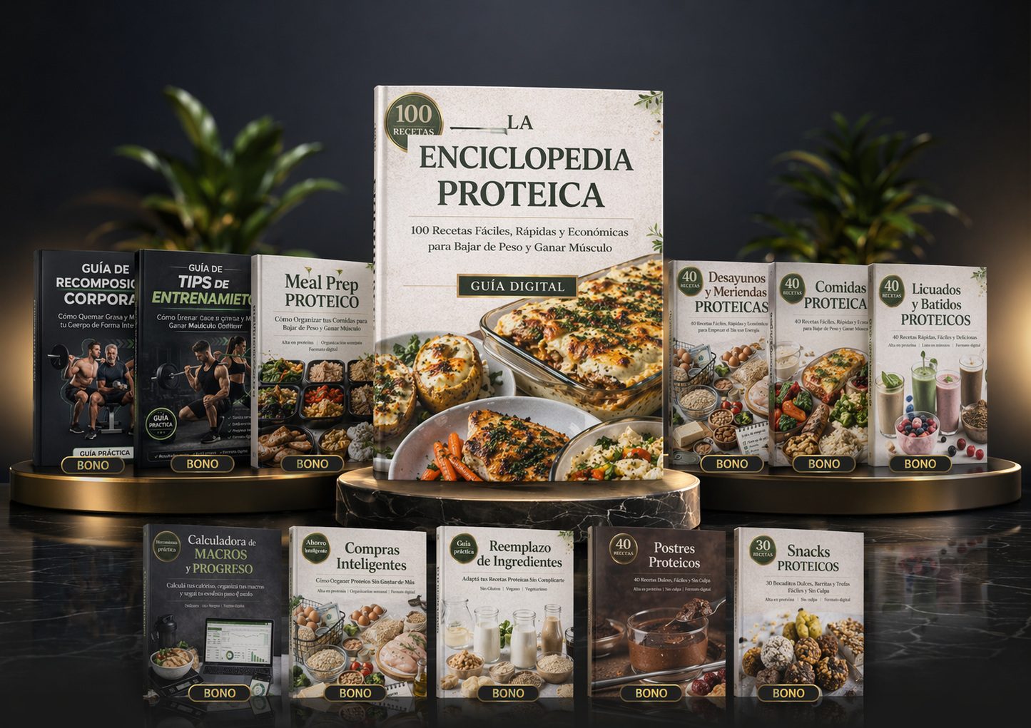 LA ENCICLOPEDIA PROTEICA + 11 BONOS DE REGALO